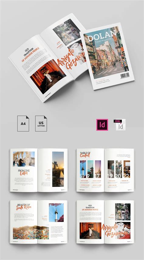 Best 13 Traveling Magazine Template InDesign INDD – Artofit