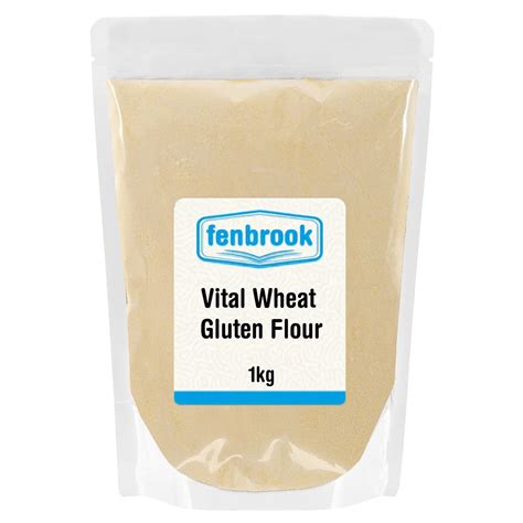 Vital Wheat Gluten Flour 1kg by Fenbrook | Buy Now with Express ...