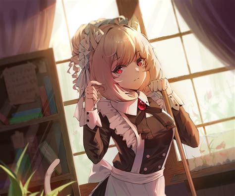 Download Maid Anime Girl Anime Girl 4k Ultra HD Wallpaper | 4760x3967 ...