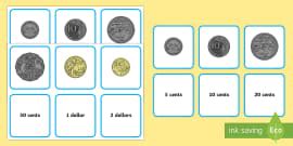 Australian slang Matching Cards (teacher made) - Twinkl