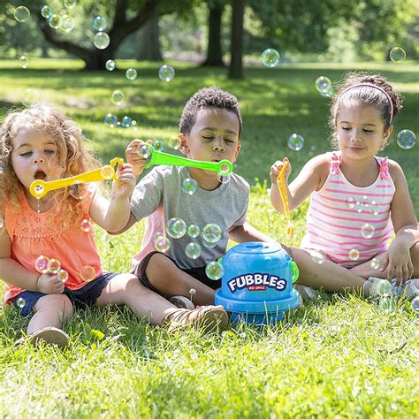 Buy Little Kids Fubbles No-Spill Big Bubble Bucket in Blue for Multi ...