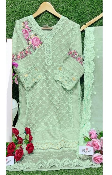 Ramsha R 1070 Ready Made Pakistani Salwar Kameez