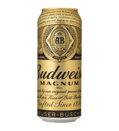 Budweiser Magnum 500ml Can | Buy Beer Online in Abu Dhabi & Al Ain ...