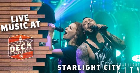 STARLIGHT CITY LIVE @ THE DECK, 1601 Beach Street, Muskegon, MI, United ...