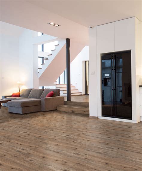 Light Brown Vinyl Plank Flooring