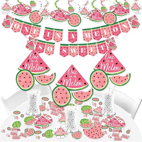 Big Dot of Happiness Sweet Watermelon - Fruit Party India | Ubuy