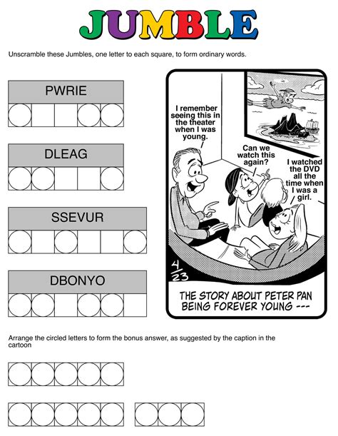 daily jumble _ jumble crossword – ZRAVBE
