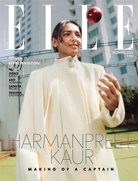 ELLE Anniversary Issue Featuring Harmanpreet Kaur: The Making Of A Captain