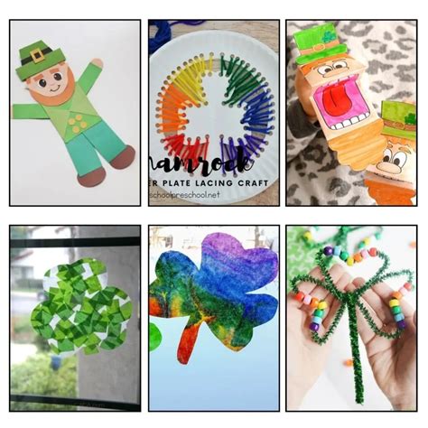 St. Patrick’s Day Preschool Crafts