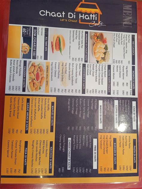Menu at London Shakes and chaat di hatti MERCADO MALL, Margao