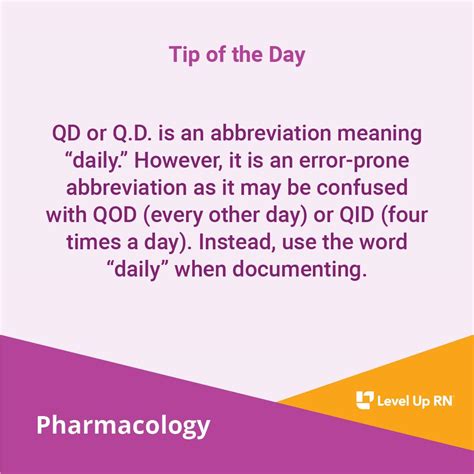 QD & Q.D.: Error-Prone Abbreviations – LevelUpRN