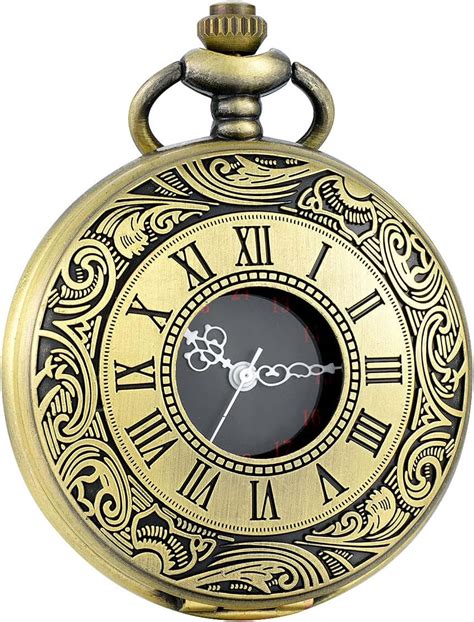 LYMFHCH Vintage Pocket Watch Roman Numerals Scale India | Ubuy