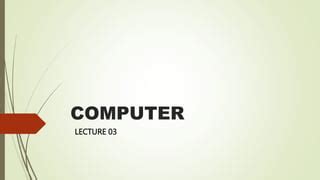 Types of Computer Lecture 的图像结果