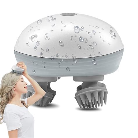 Xenos Electric Head,Scalp Massager | Rechargeable Head Kneading Massage ...