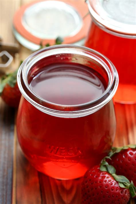 Strawberry Simple Syrup