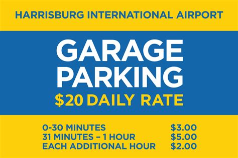 Parking Options at the Airport | Harrisburg International Airport