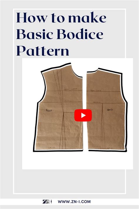 Image result for Bodice Pattern Making