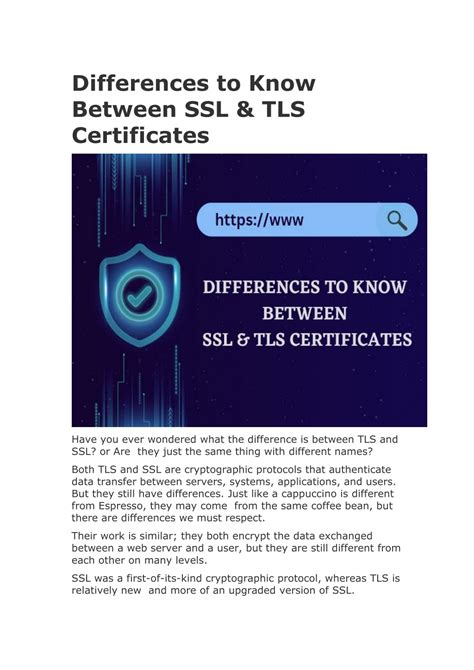 Image result for Difference Between SSL/TLS