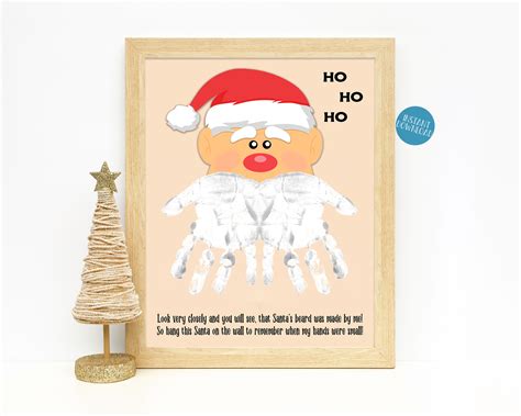 Santa Handprint