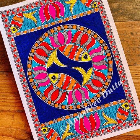 Madhubani Godna - Traditional Indian Art