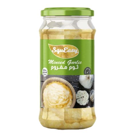 Minced Garlic 250g – Jar – AWA Food Solutions