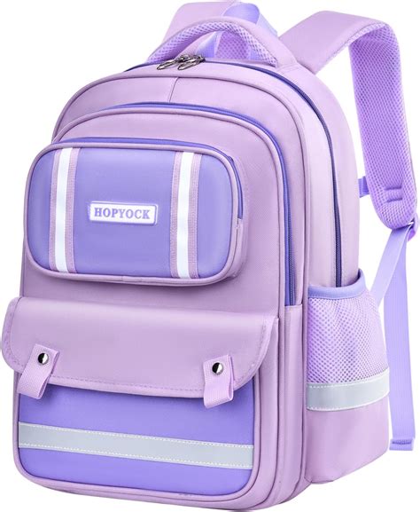 Amazon.com | HOPYOCK-School Bags for Girls,Multi-Pocket Unisex ...
