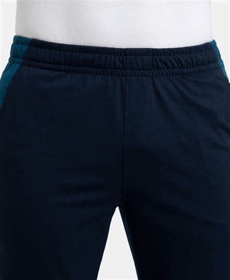 Buy Super Combed Cotton Rich Slim Fit Trackpant with Zipper Media ...