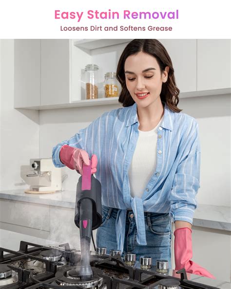 Schenley Steam Mop Cleaner with Detachable Handheld Steamer for ...