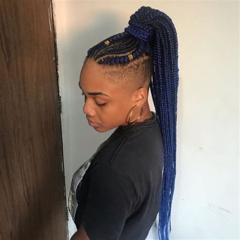 20 Braid Hairstyles With Shaved Sides - Braid Hairstyles