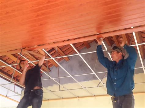 Installing PVC Ceiling Panels Over Drywall 的图像结果
