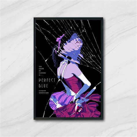 Perfect Blue Movie Poster,canvas Poster / Home Decor / Room Decor ...