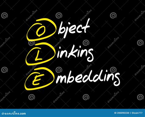 Rezultat imagine pentru OLE Object