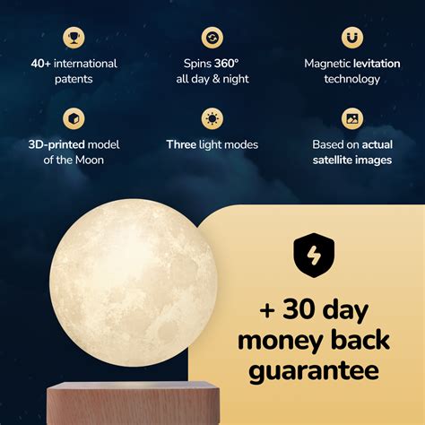 Levitating Moon Lamp – Transform Your Space | Original Moon Store™