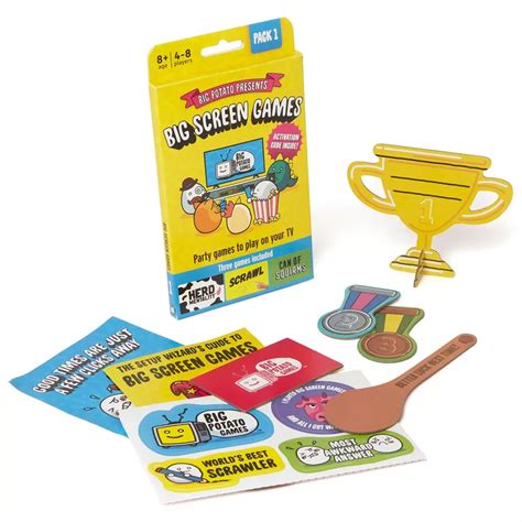 Big Potato: Big Screen Games USA Party Games To Play India | Ubuy
