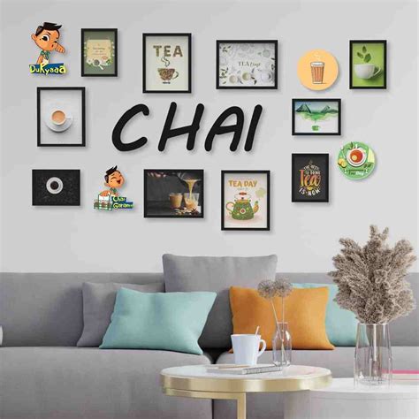 RANDOM Photo Frame For Wall Set of 10 3D Collage photo frames with CHA ...