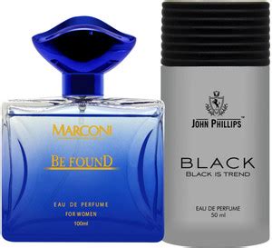 Buy John Phillips BE FOUND & BLACK | Long Lasting | Combo Eau de Parfum ...