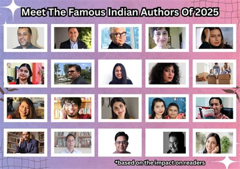 The Most Anticipated List of the Year: Top 20 Famous Authors of India ...