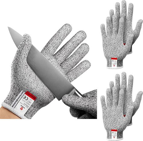 NoCry Cut Resistant Food Grade Gloves With Grip Dots - Breathable ...