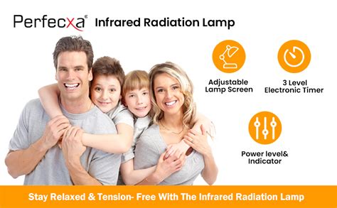 Perfecxa Infrared Lamp | Heat Therapy Lamp | Infrared Pain Relief Lamp ...