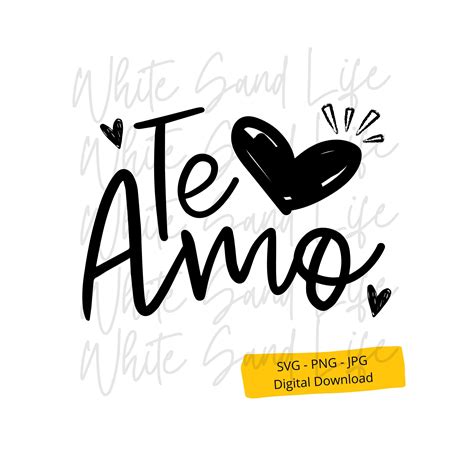 Te Amo Clipart