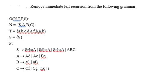 Image result for How to Remove Left Recursion From Grammar