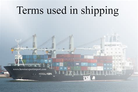 Terms used in shipping such as Devanning,Differential Rate,DIM WEIGHT ...