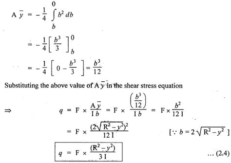 shear stresses in beams - Transverse Loading on Beams and Stresses in ...