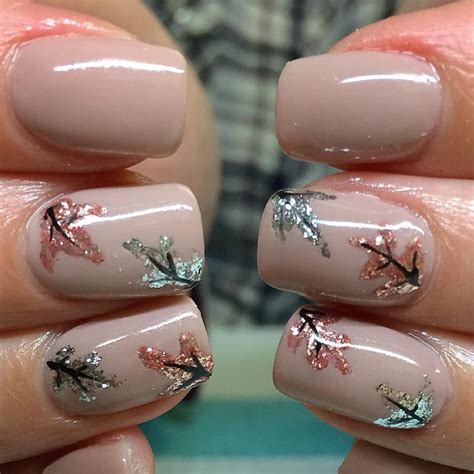Neutral Autumn Fall Nail Art - Kayley Cairns (@nailykayley) on ...