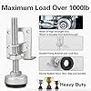 Tahikem 4 Pack Heavy Duty Leveling Feet, Furniture Leg Adjustable Load ...