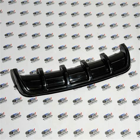Universal 6-Fin Diffuser | Gloss Black Aftermarket ABS – Zelix Automotives