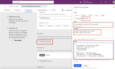 Image result for Custom Connector Open API Definition File
