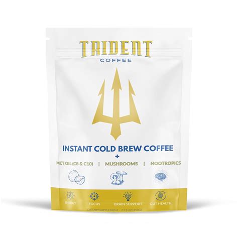 Amazon.com: TRIDENT COFFEE ESTD MMXV Instant Cold Brew + Mushrooms and ...