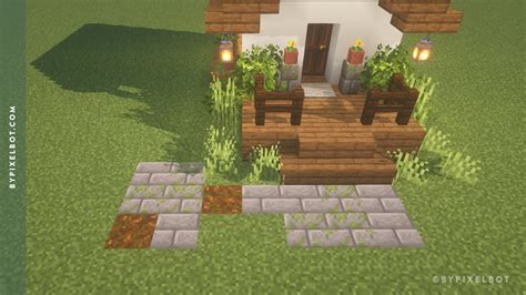 Image result for Minecraft Cottage House Tutorial Step by Step