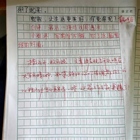 温州小学生写出催泪作文：比起我妈妈更爱妹妹2018年5月25日-小学生作文网